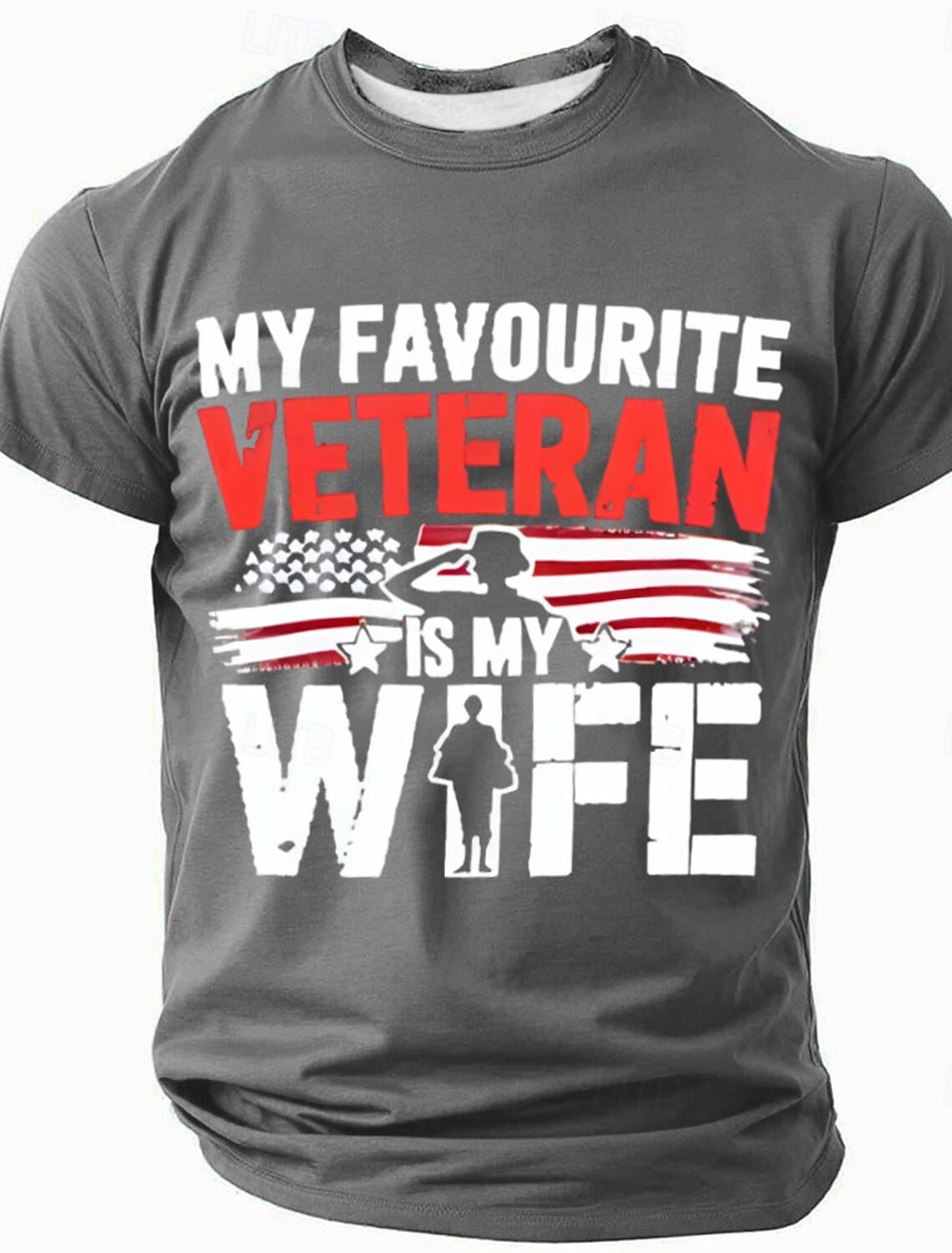 4th of July 2026 250th Memorial Day Men's Patriotic Patriot Graphic Veteran Crew Neck Short Sleeve T-Shirt Casual Outdoor