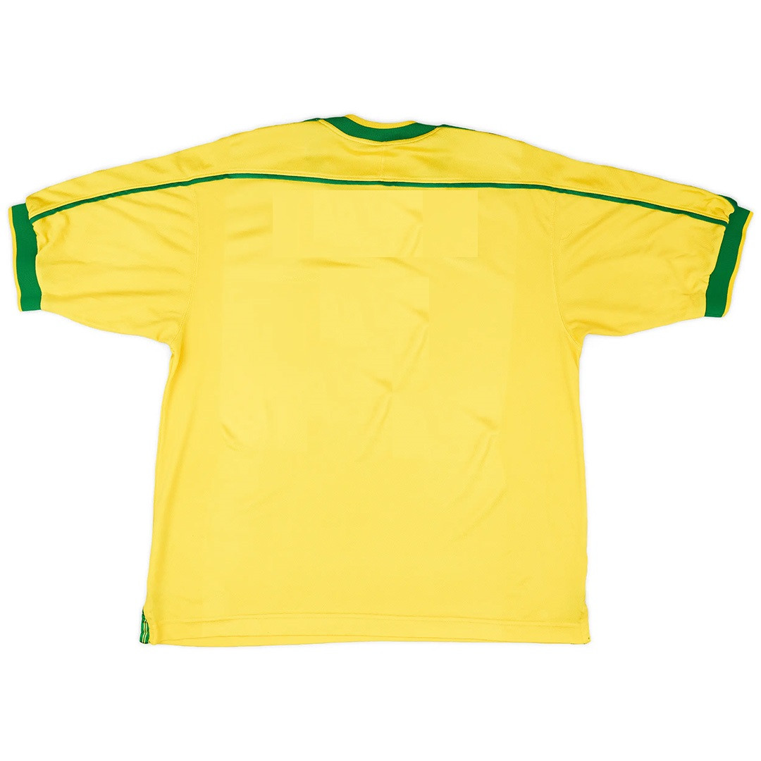 High Quality 1998 BRAZIL RETRO HOME SHIRT - Official Replica 3879