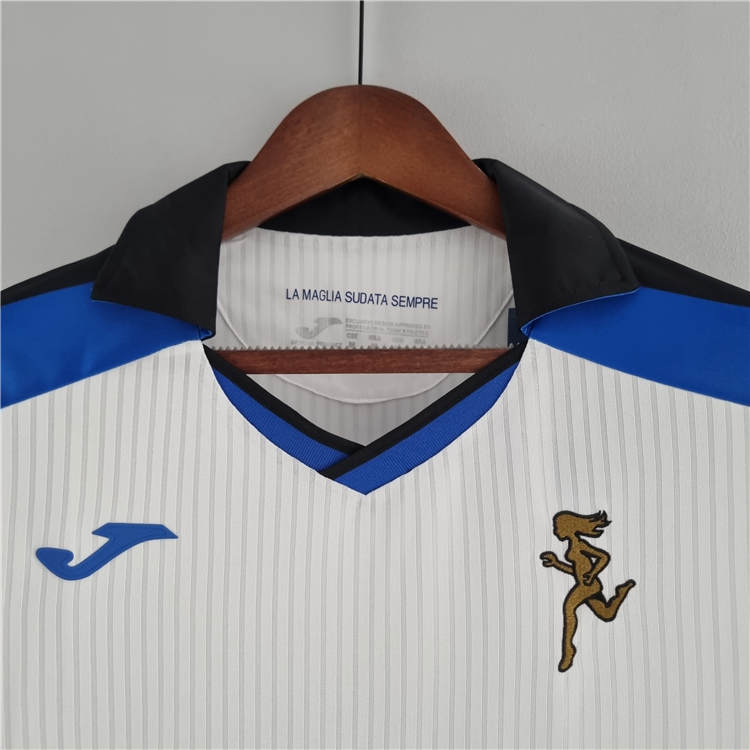 2223 Atalanta BC Away White Soccer Jersey Football Shirt - Official