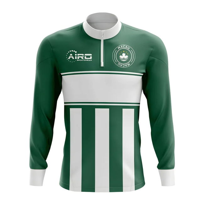 Climate-Control World-Class Macau Concept Football Half Zip Midlayer