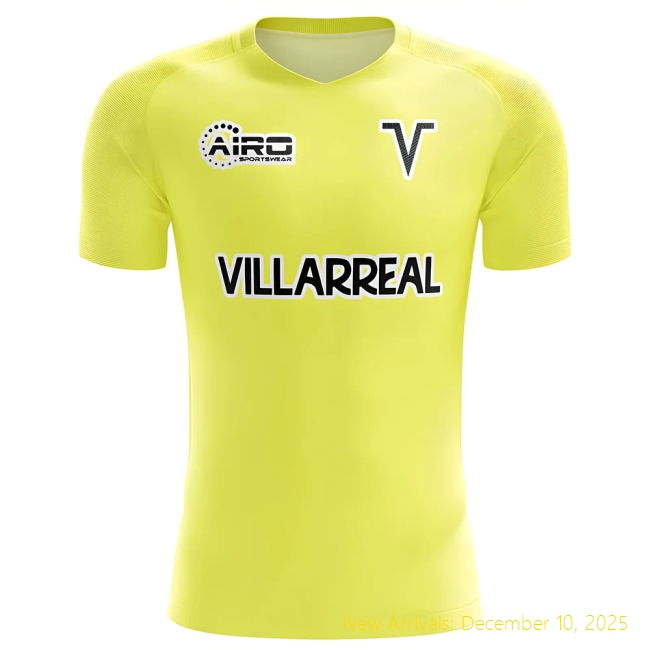 2025-2026 Villarreal Concept Training Durable Shirt (Yellow)
