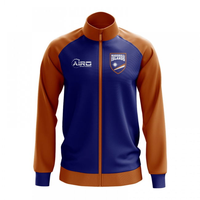 Player Marshall Islands Concept Football Track Jacket (Blue)