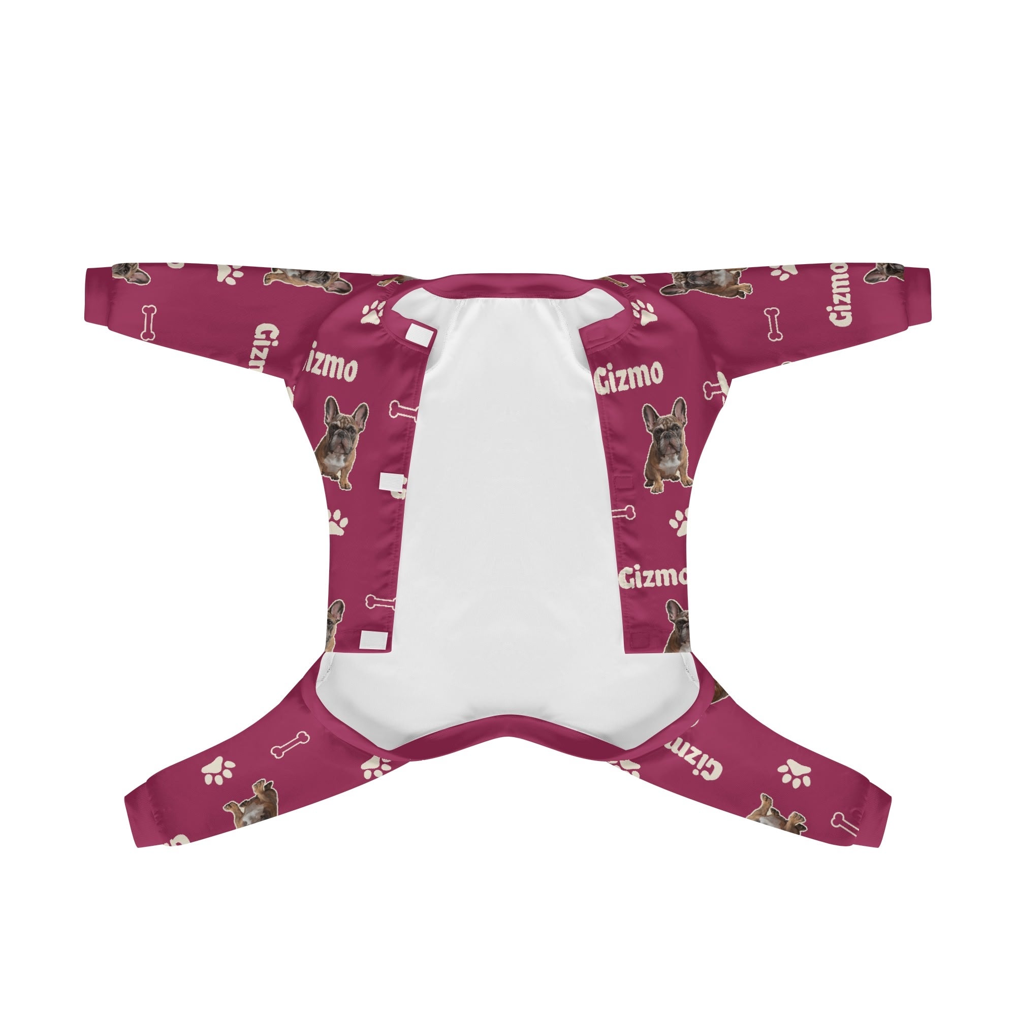 French Bulldog Rosie Personalized French Bulldog Pajamas With Your