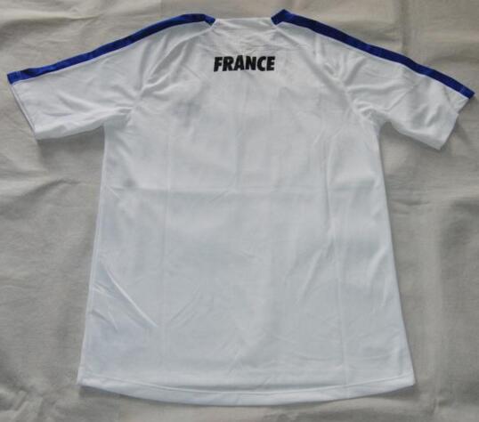 Professional Grade France 2016 Euro White Training Shirt