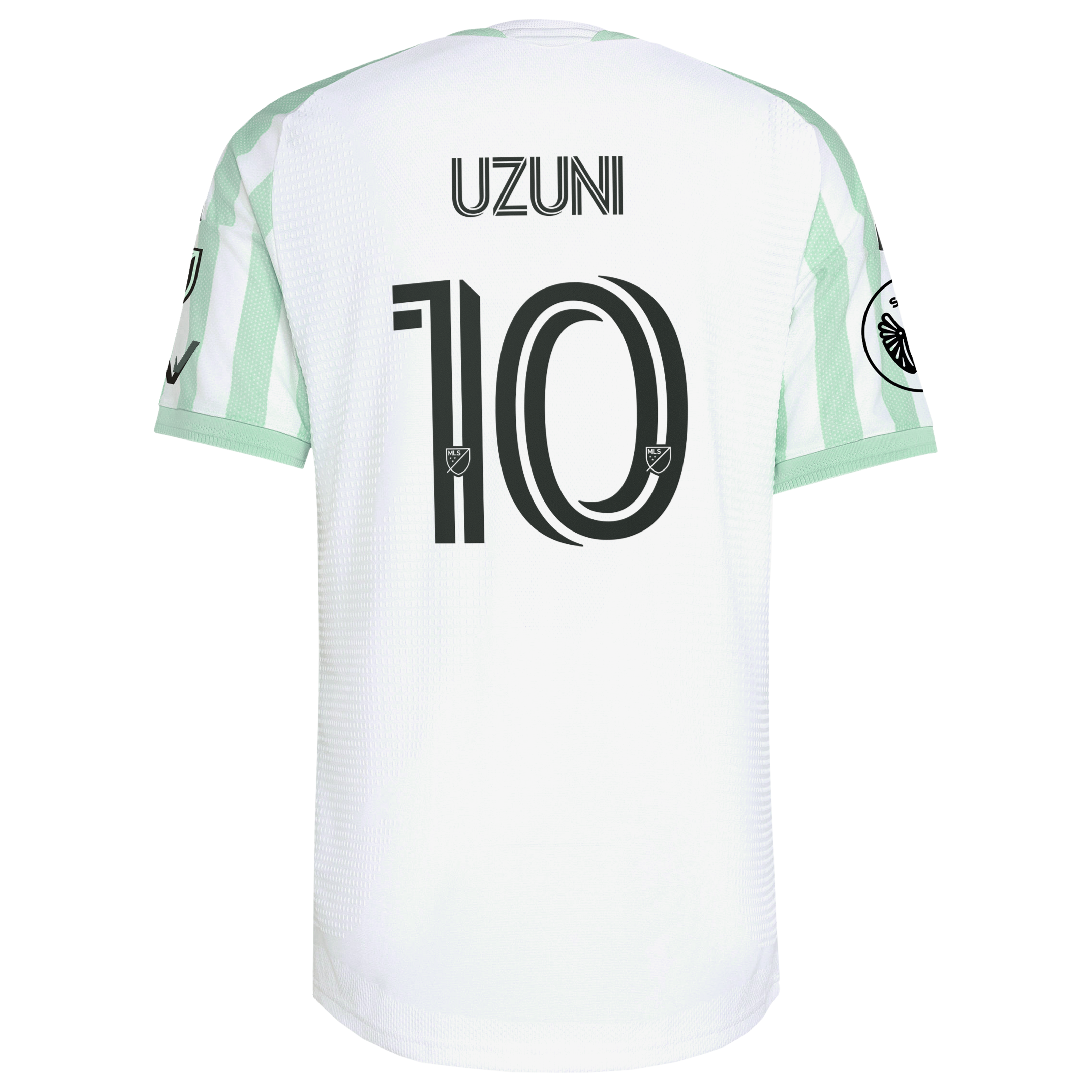 [LK] Myrto Uzuni Austin FC 2026 The Rooted Kit On-Field Authentic Patch Jersey - White
