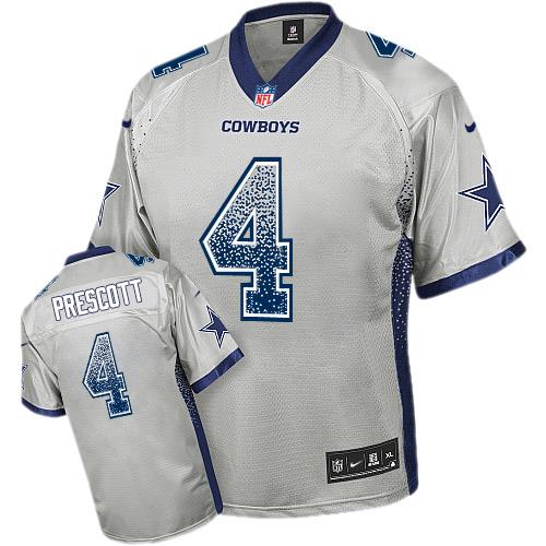 Authentic NFL DAL Cowboys #4 Dak Prescott Team Color Elite Jersey