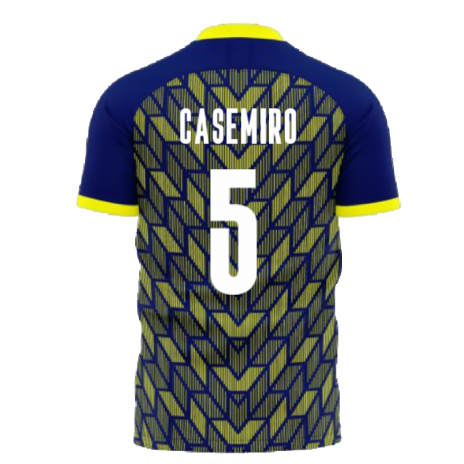 Authentic Football Brazil Kit - Quick-dry Classic Modern