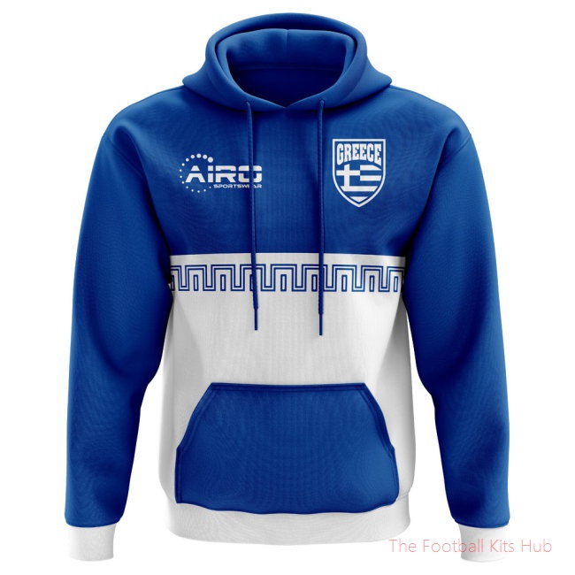 2025-2026 Greece Home Concept Football Hoody (Kids)