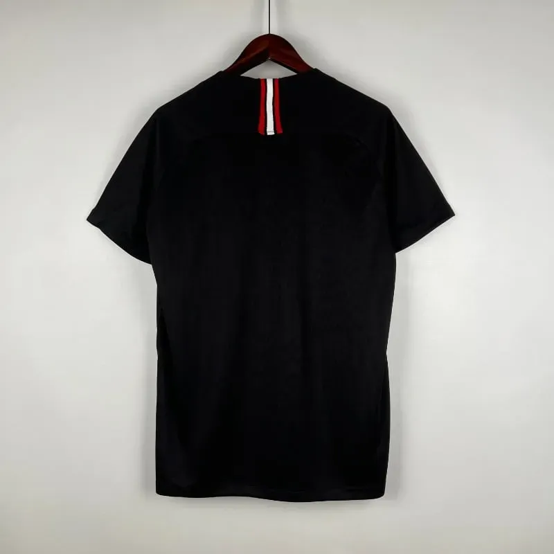 Cheap 2018-2019 PSG Black Soccer retro kit