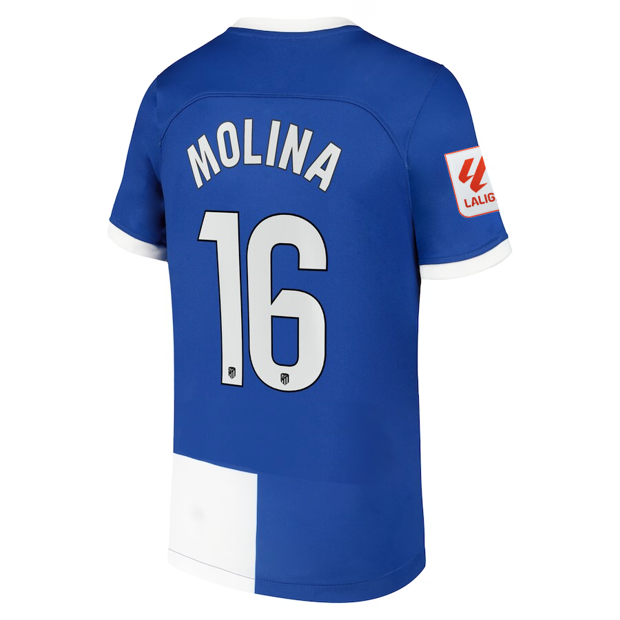 Atletico Madrid Molina 2023-2024 La  Away Jersey – Authentic Shirt