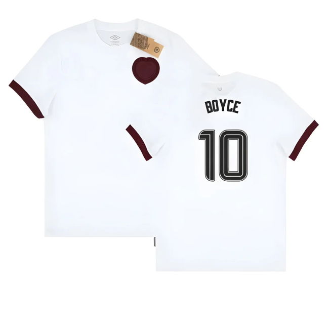 High Quality 2025-2026 Hearts Third Third Boyce 10 With Classic