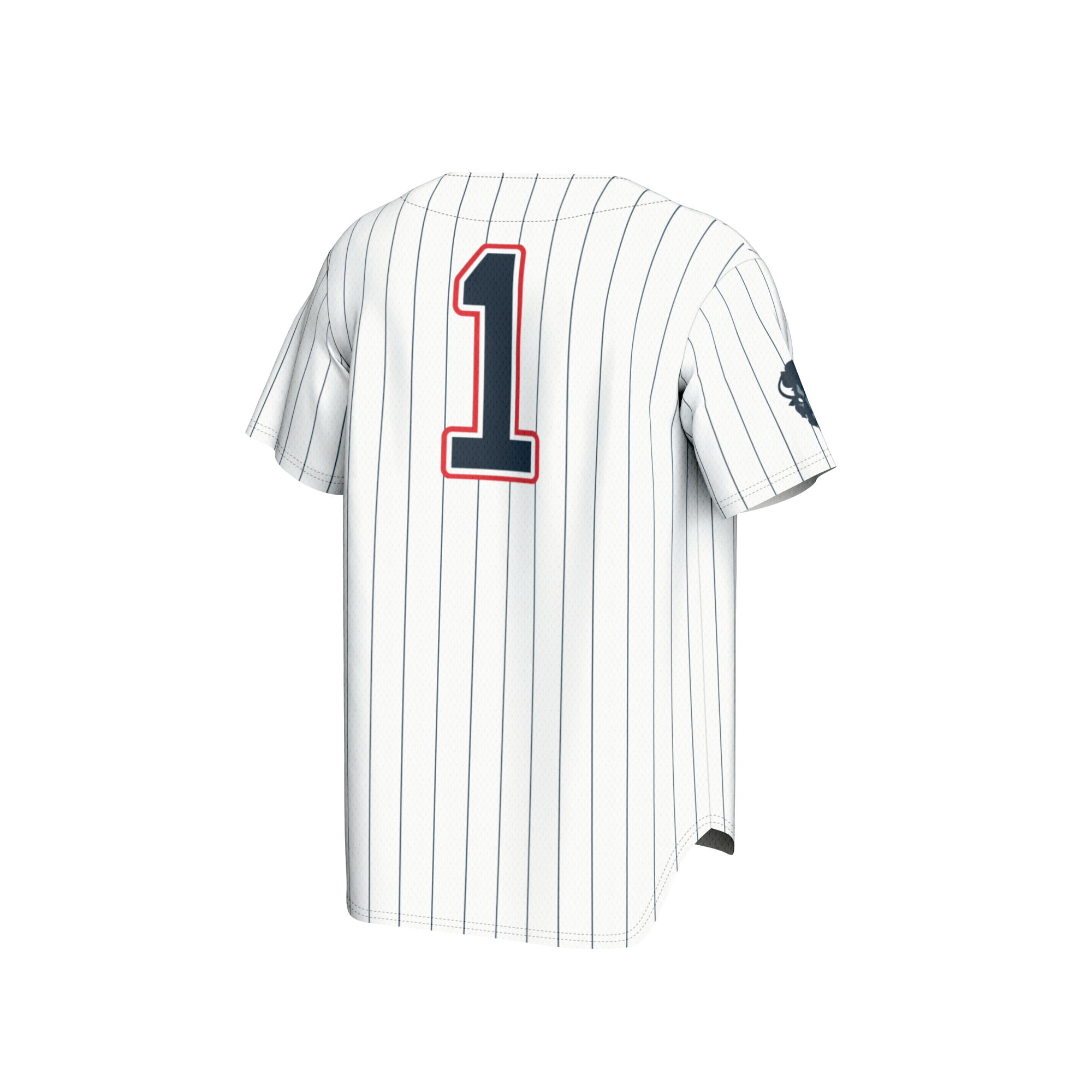 [NJP] Howard Bison GameDay Greats Unisex Lightweight Baseball Fashion Jersey - White