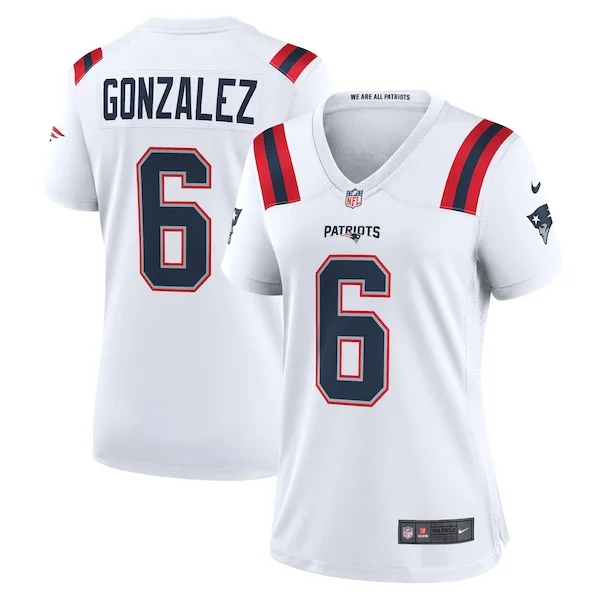 Performance New England Patriots Game Jersey - Premium White NFL Fa...