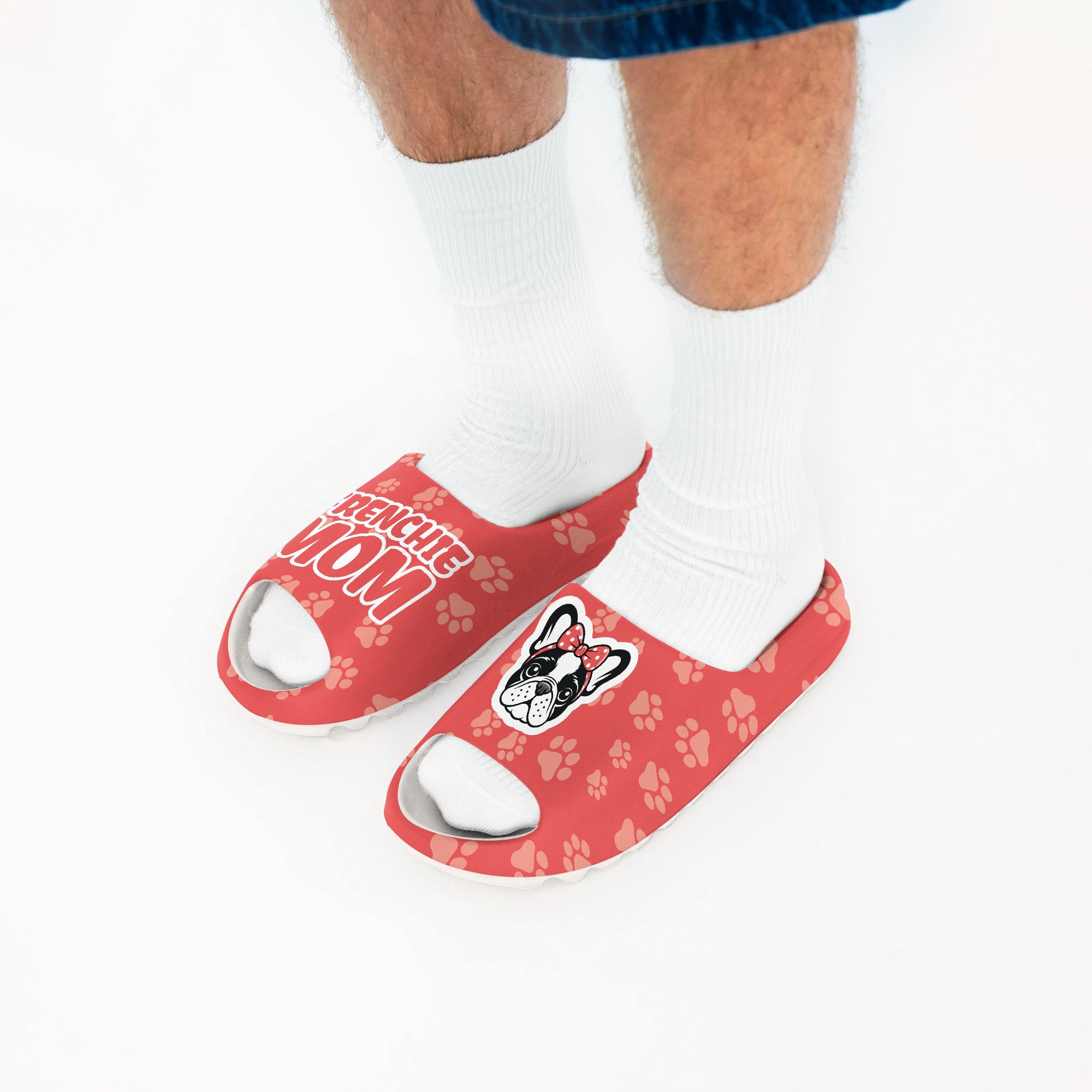 Trendy Celeste - Bulldog Inspired Slide Sandals Everyday Use