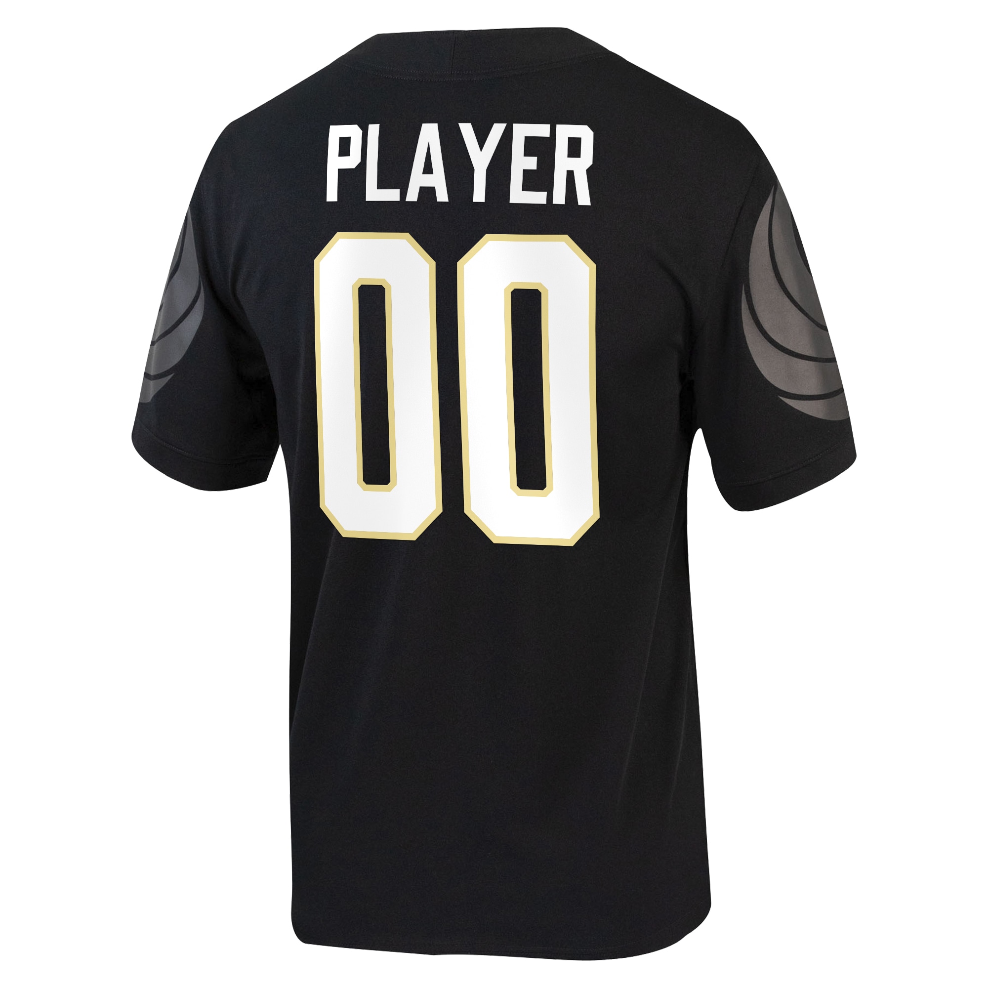 [NJP] UCF Knights Home Custom Game Jersey - Black