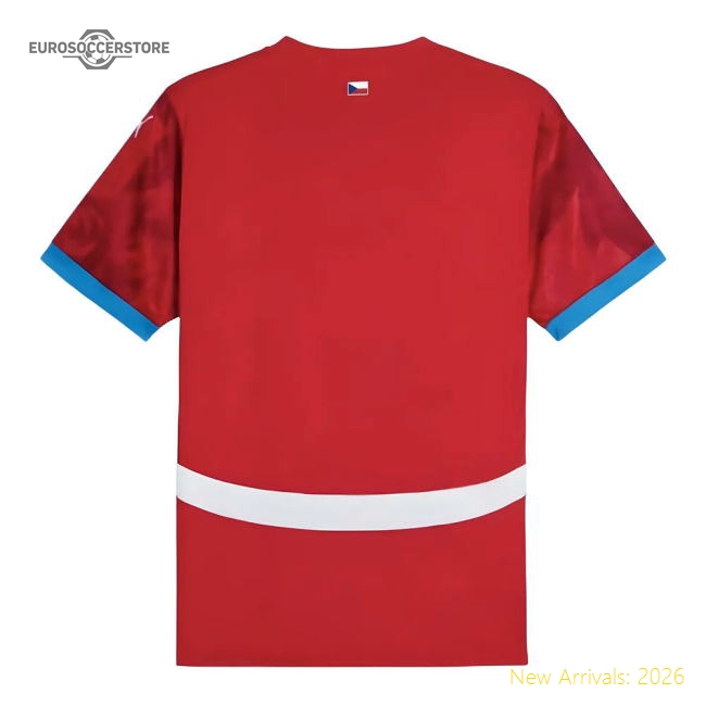 Top Czech Republic 2024-2025 Home Shirt () Classic Athletic