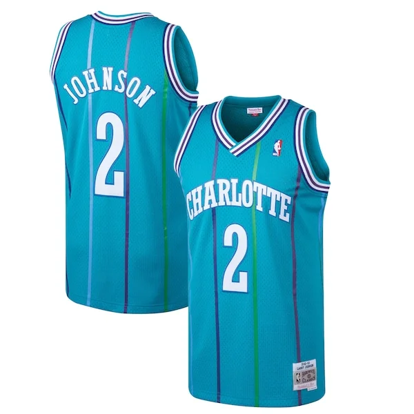 Larry Johnson CHA Basketball Jersey - Budget Price - Licensed Product