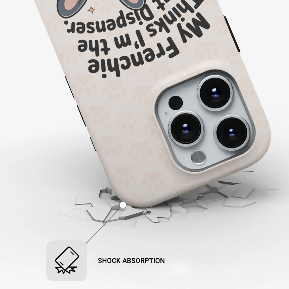 Lifestyle-Driven Archie - Dual-layer Iphone Case for Pet Enthusiasts