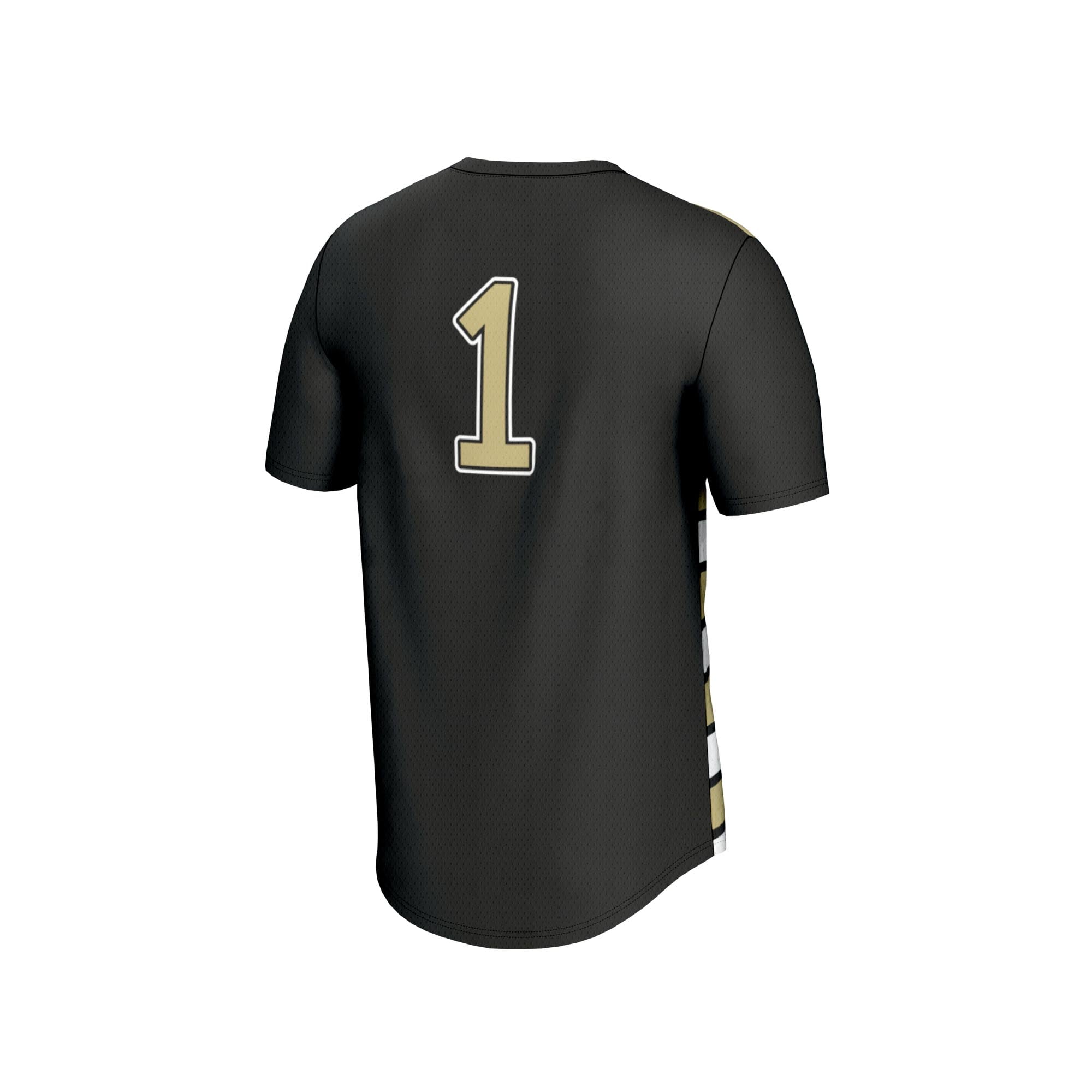 #1 Colorado Buffaloes GameDay Greats Youth Lightweight Soccer Fashion Jersey - Black
