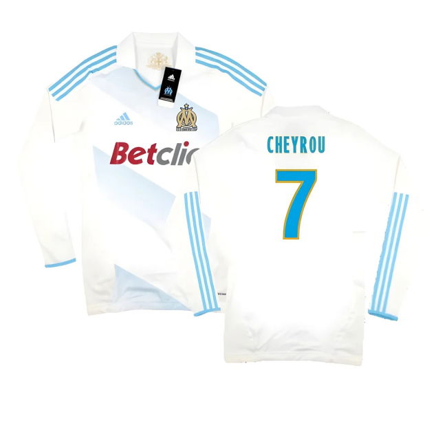 Marseille 2011-12 Player Spec Long Sleeve L supporter Shirt (Unisex