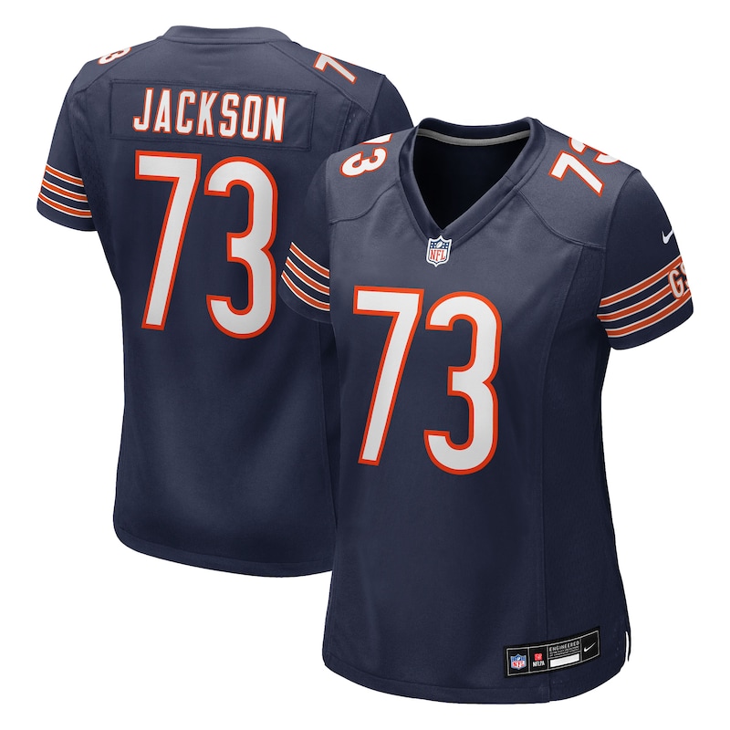 None Jonah Jackson CHI Bears Stylish Genuine Jersey Football Apparel