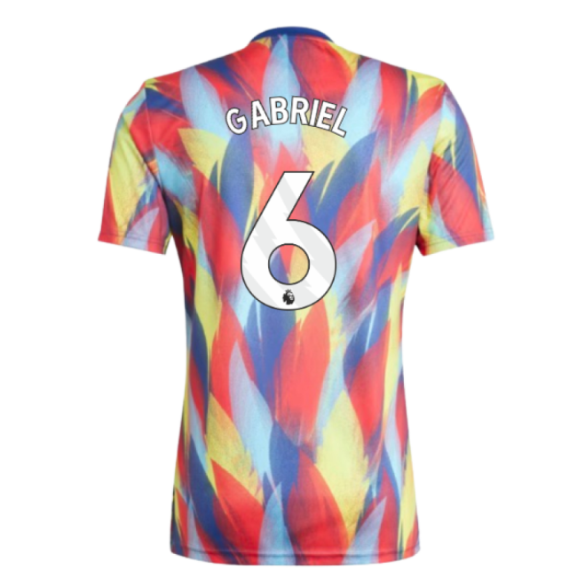 New Breathable Arsenal Home Team Kit (Gabriel 6)