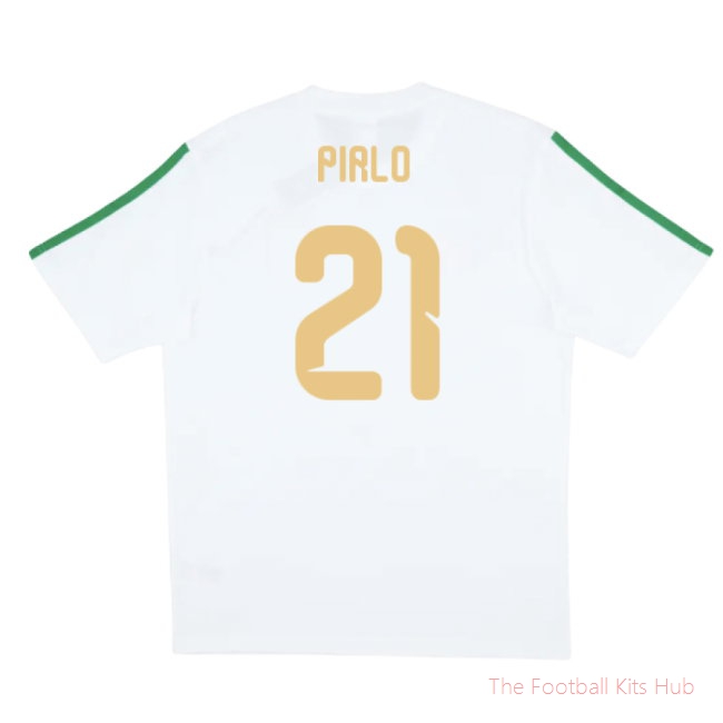 2026-2027 Italy DNA Tee (White) (Pirlo 21)