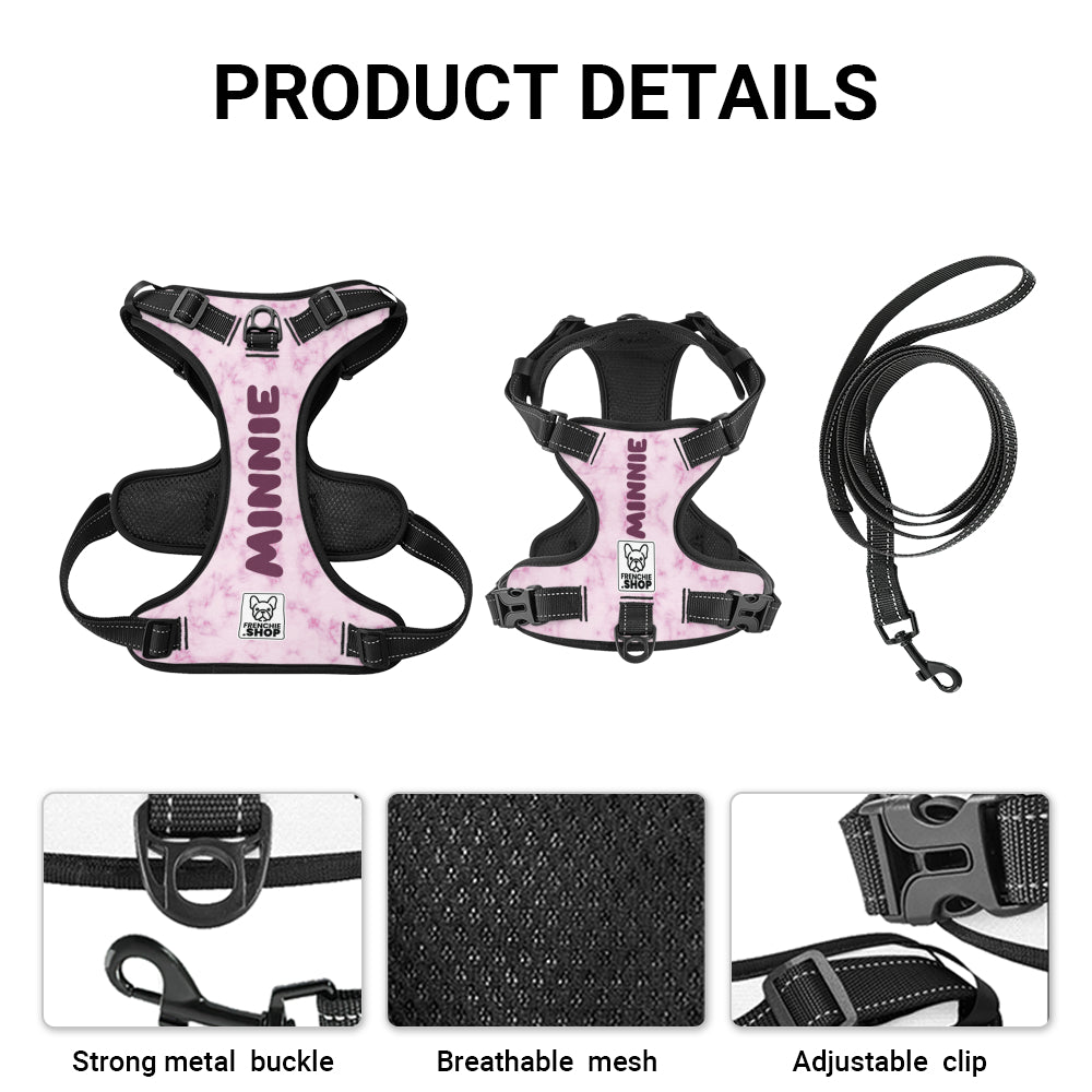 French Bulldog Herbie Personalized No Pull French Bulldog Dog Harness Practical Dog Gear