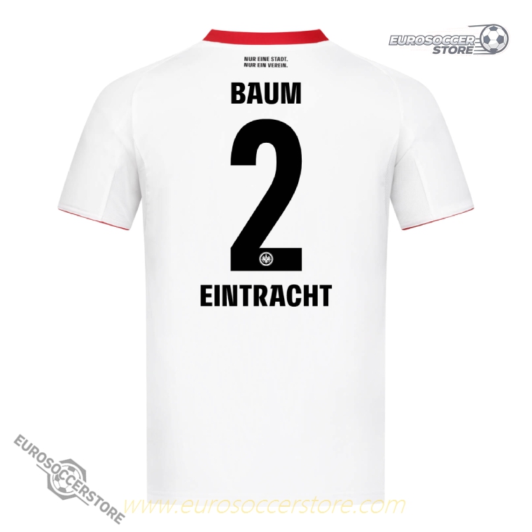 Eintracht Frankfurt Away BAUM 2 Jersey for the 25-26 Season