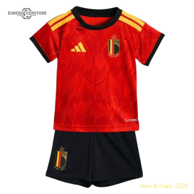 Belgium 2026-2027 Durable Home Kit - Fashion-forward Classic