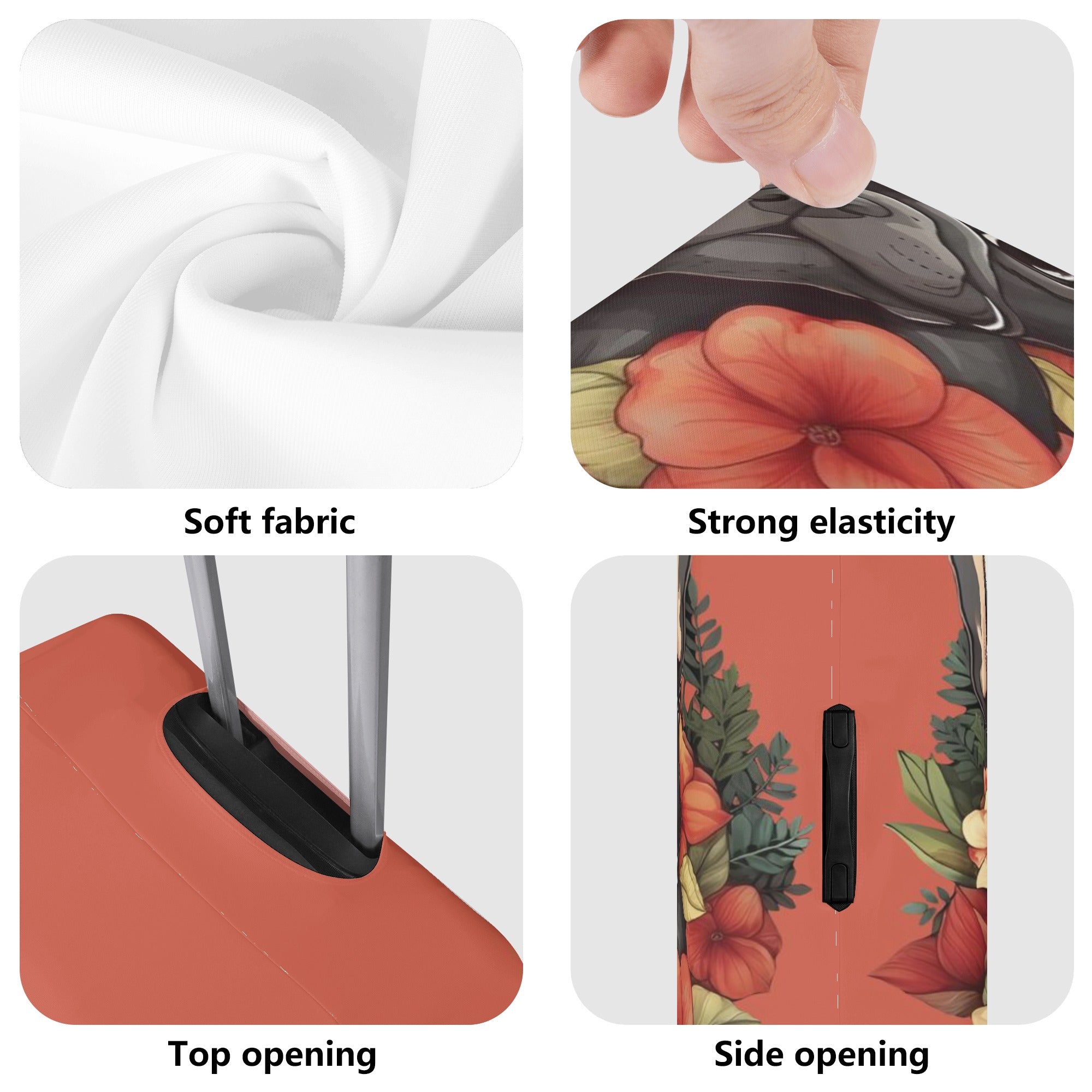 Breed-specific Louis - Safe Luggage Cover For French Bulldogs