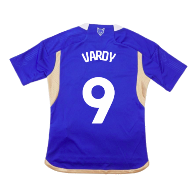 Leicester Leicester City Home Shirt Kids Vardy #9 Official License...