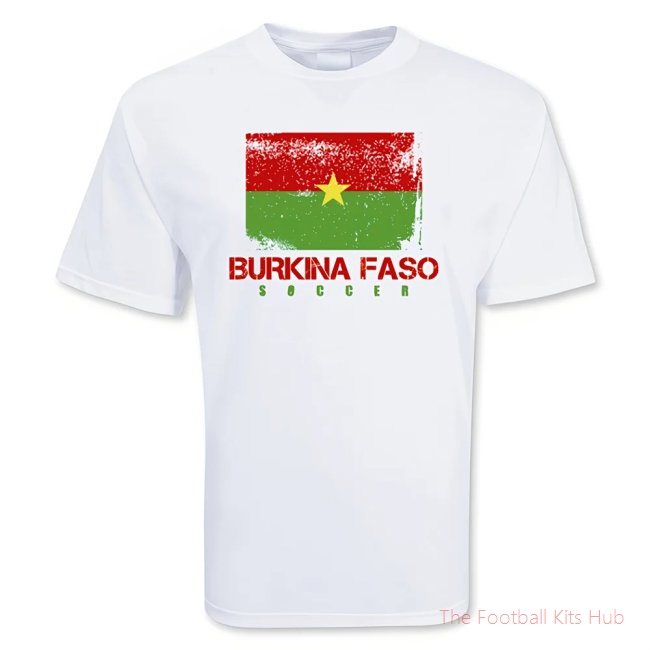 Men Burkina Faso Soccer T-shirt