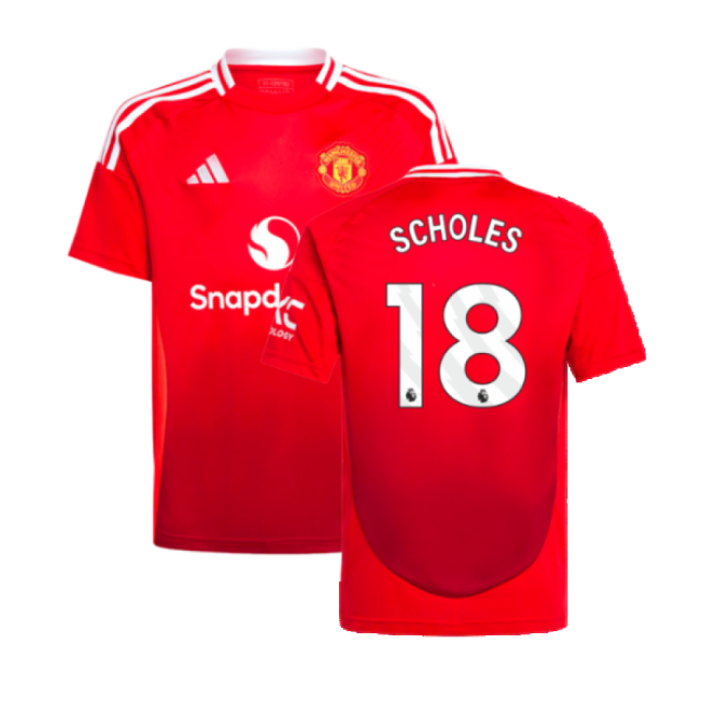 Man Utd Children 2024 Home Jersey Shirt Football Fan Supporter Football Fan Gear