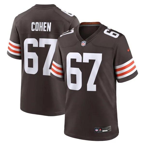 Performance None Game Jersey - Premium Brown NFL Fan Jersey | Game ...
