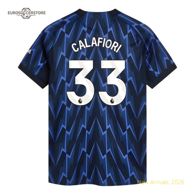 Modern Arsenal Womens Calafiori Jersey 2025-2026 Quick-dry