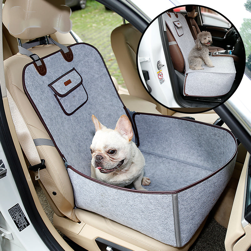 Seat Cover Protector for Cars for french bulldog(WS89)