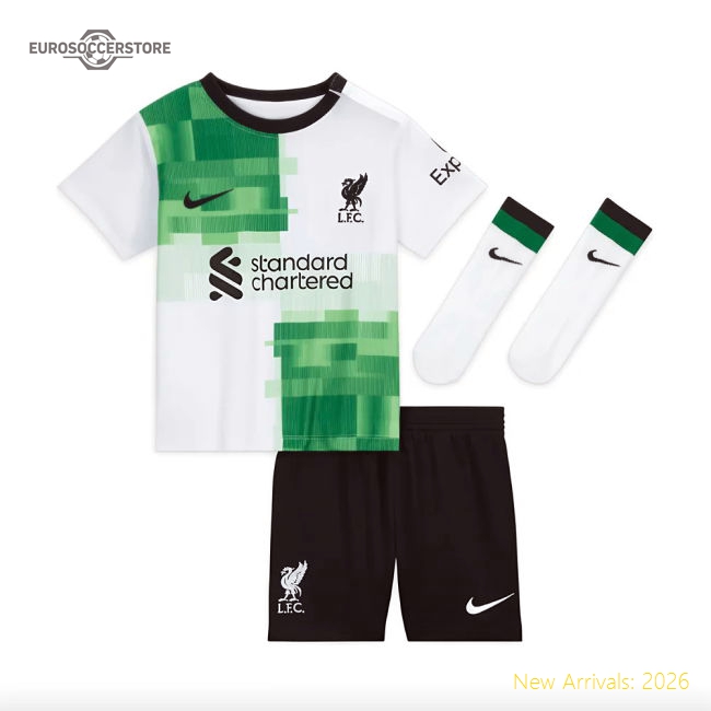 Gentle Liverpool Kids Jersey 2023-2024 Quick-dry Machine-washable