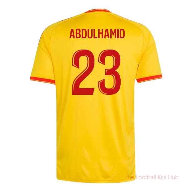 Performance Stadium RC Lens 2026-2027 Home Shirt (Abdulhamid 23)