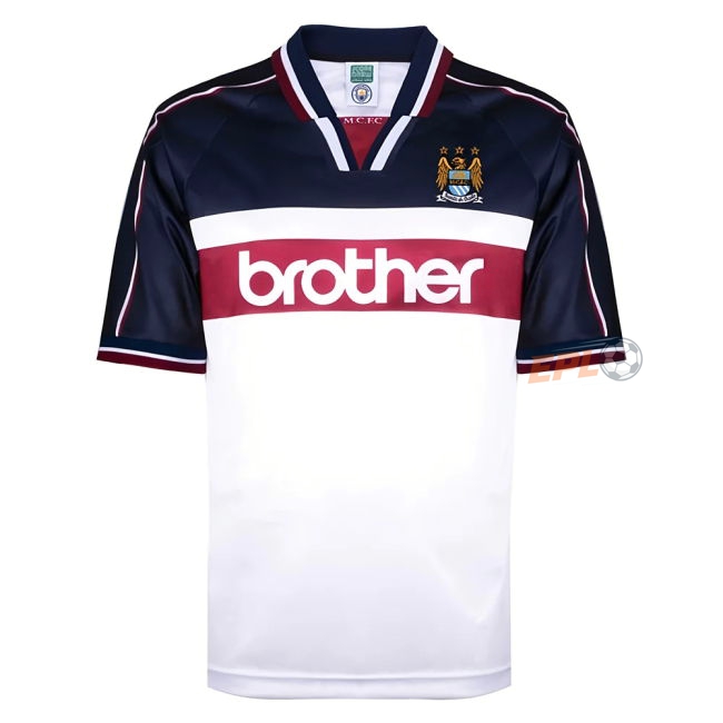 Man City Soccer Jerseys 1998 budget-friendly Away Soccer Jersey