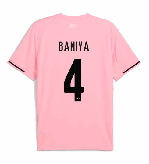 Palermo Home BANIYA 4 Football Jersey 25-26 Season