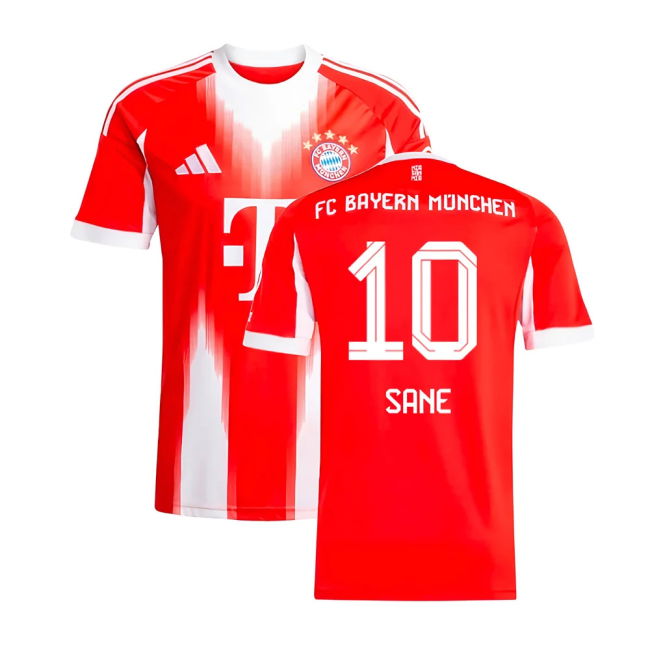 2025-2026 Bayern Munich Home Shirt (Sane 10) Lightweight