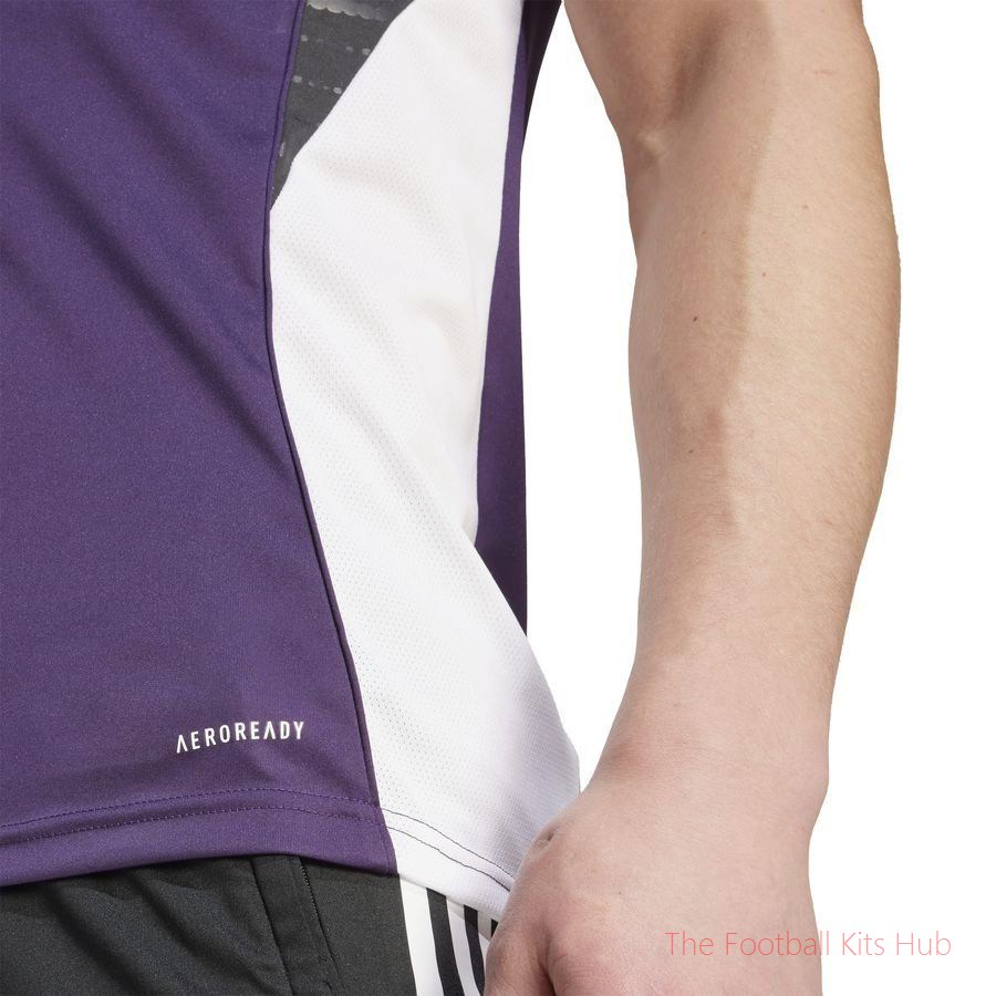 Manchester United Training T-Shirt Tiro 25 - Aurora Plum/White/Black