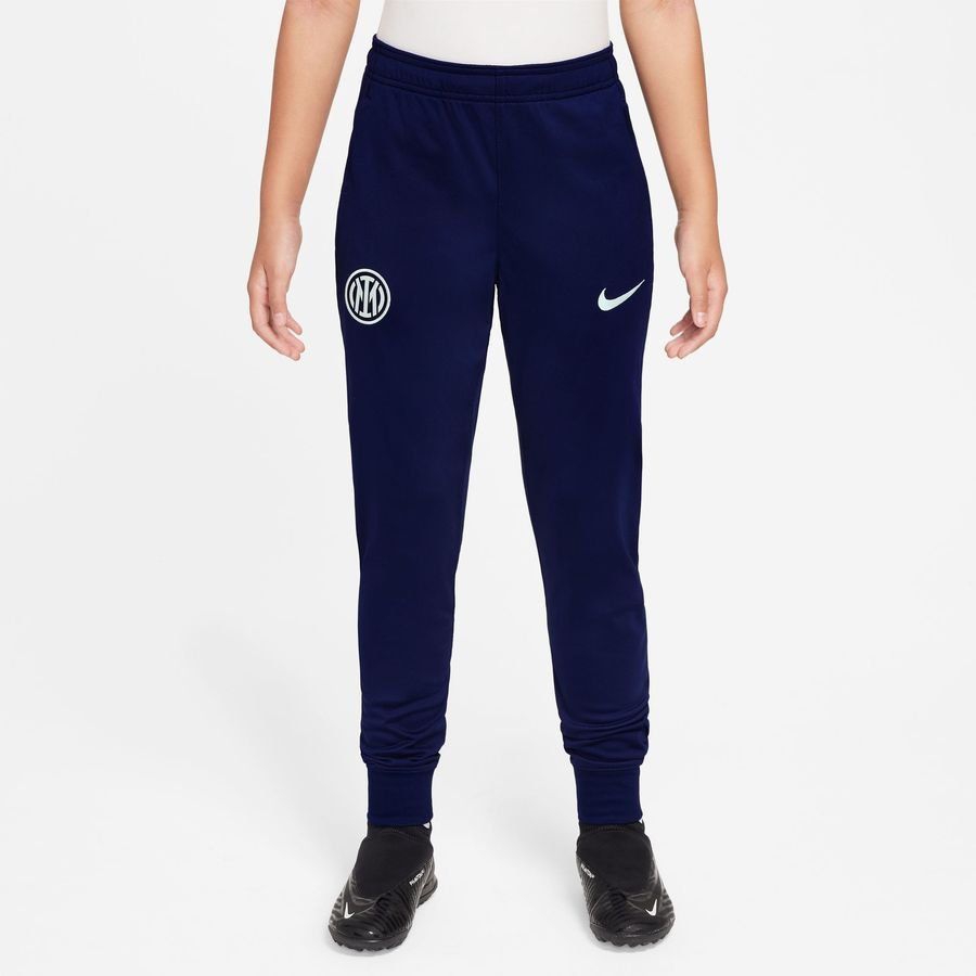 [LK] Inter Trousers Dri FIT Strike Void/Ghost Aqua Training Kids Blue Uniform