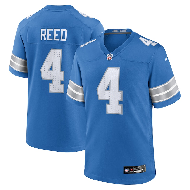 None D.J. Reed Detroit Lions Historic Franchise Authentic Jersey