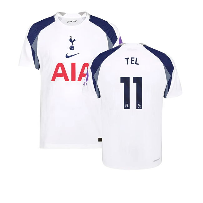 2025-2026 Tottenham Hotspur Authentic Home Kit (Tel 11)