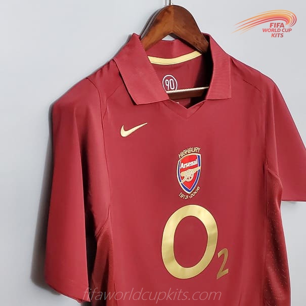 Arsenal 05 to 06 Home Game Soccer Jersey