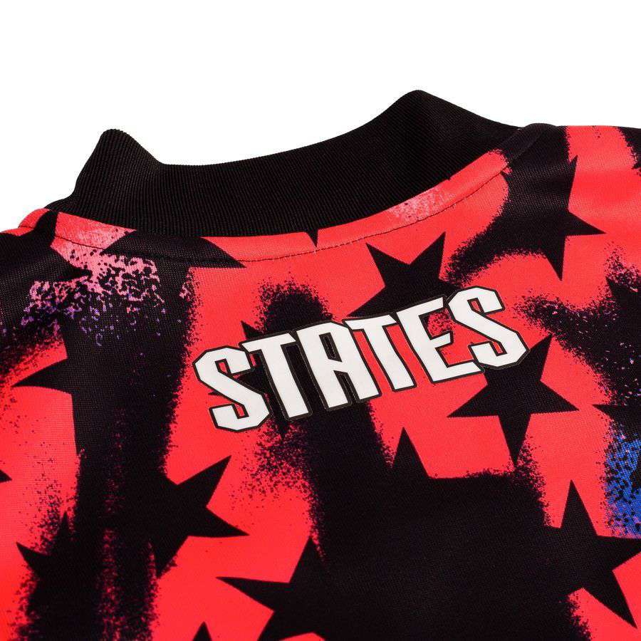 USA Goalkeeper Shirt Hollywood Goalkeepers - Bright Crimson/Black Kids