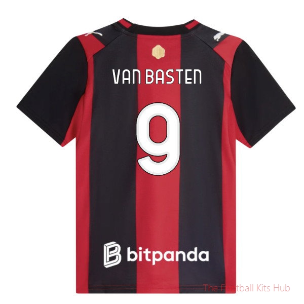 AC Milan 2026-2027 Home Shirt Van Basten #9 National Team Jersey