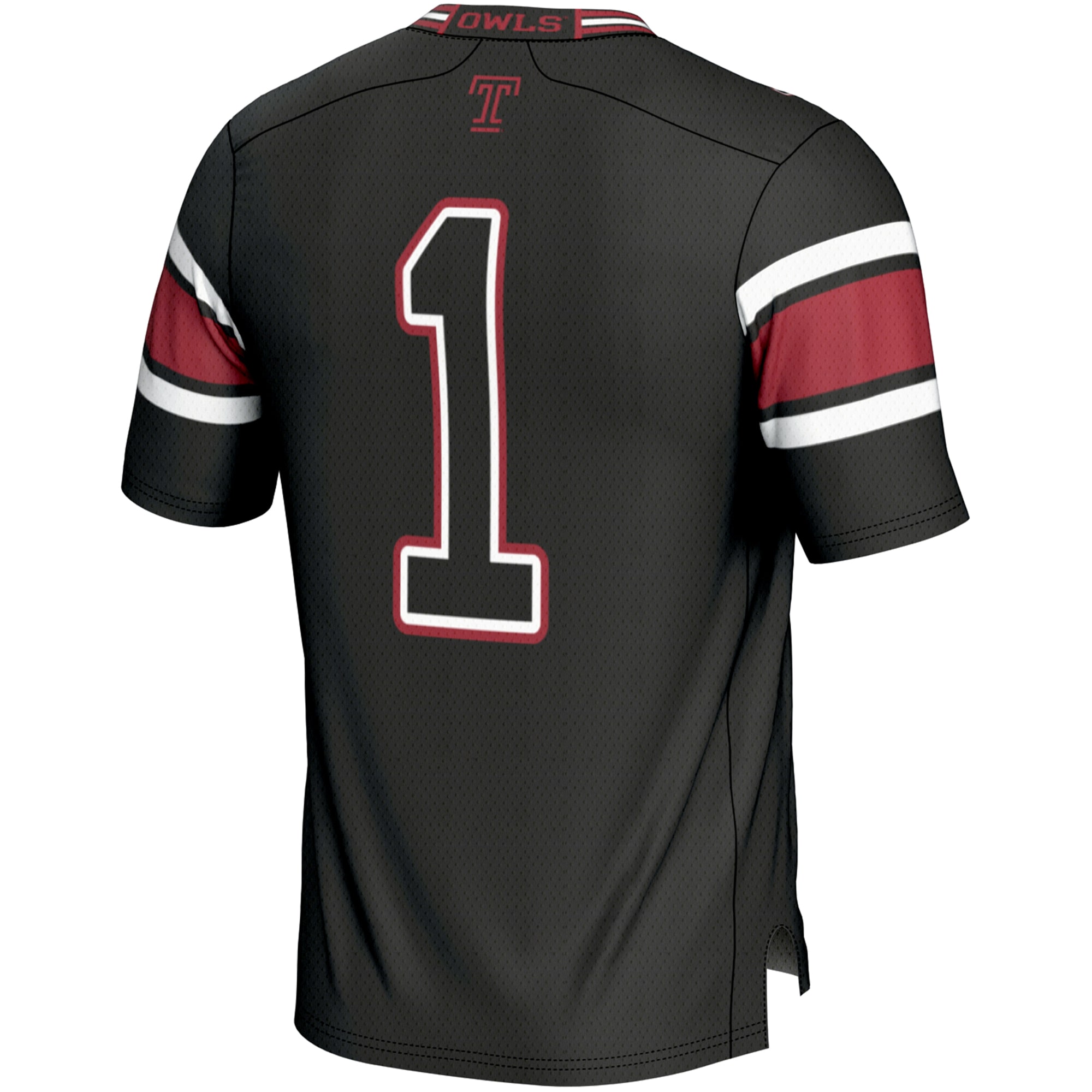#1 Temple Owls GameDay Greats Youth Endzone Football Jersey - Black